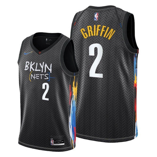 Blake Griffin Brooklyn Nets 2020-21 City Black Swingman Jersey
