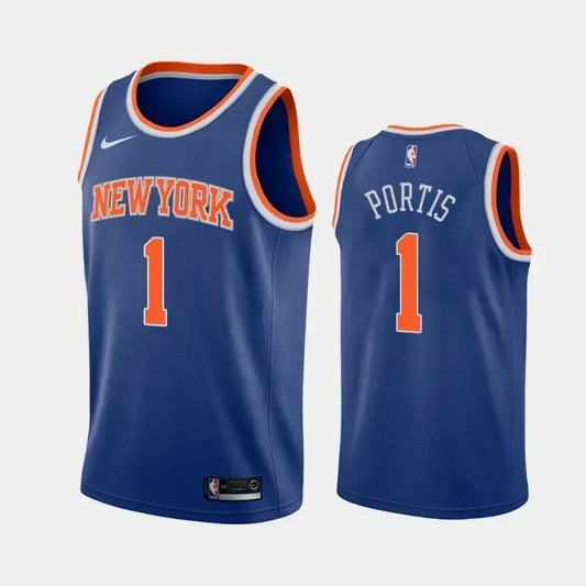 Bobby Portis New York Knicks Icon Royal Swingman Jersey
