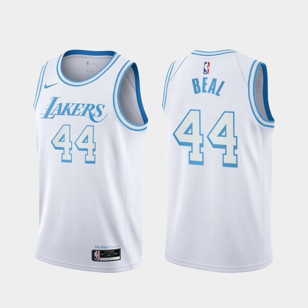 Bradley Beal Los Angeles Lakers 2020-21 City White Swingman Jersey
