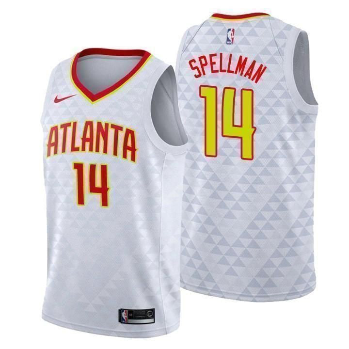 Atlanta Hawks Omari Spellman White Swingman Jersey