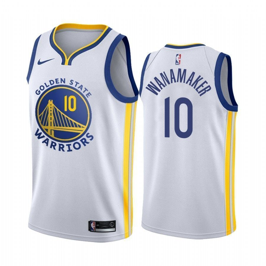 Bradley Wanamaker Golden State Warriors 2020-21 Association White Swingman Jersey