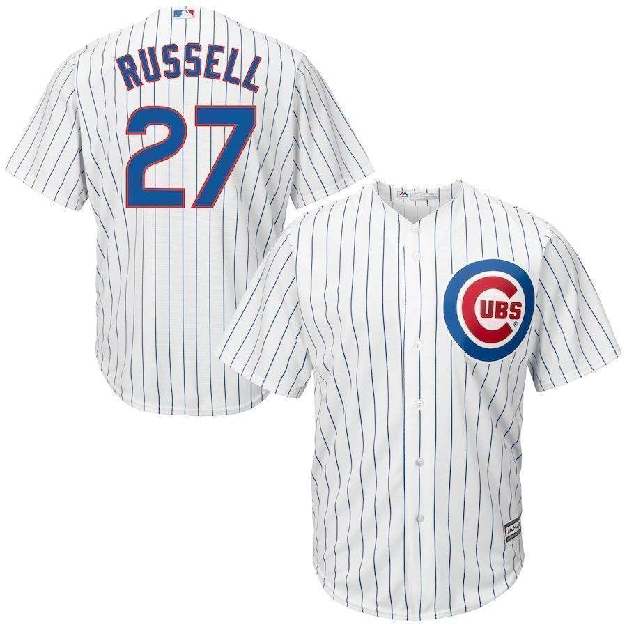 Addison Russell Chicago Cubs Baseball Player Jersey