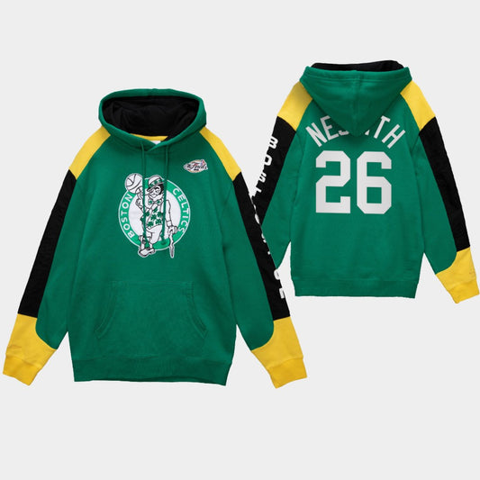 Aaron Nesmith Boston Celtics Hardwood Classic Fusion Fleece Pullover Hoodie