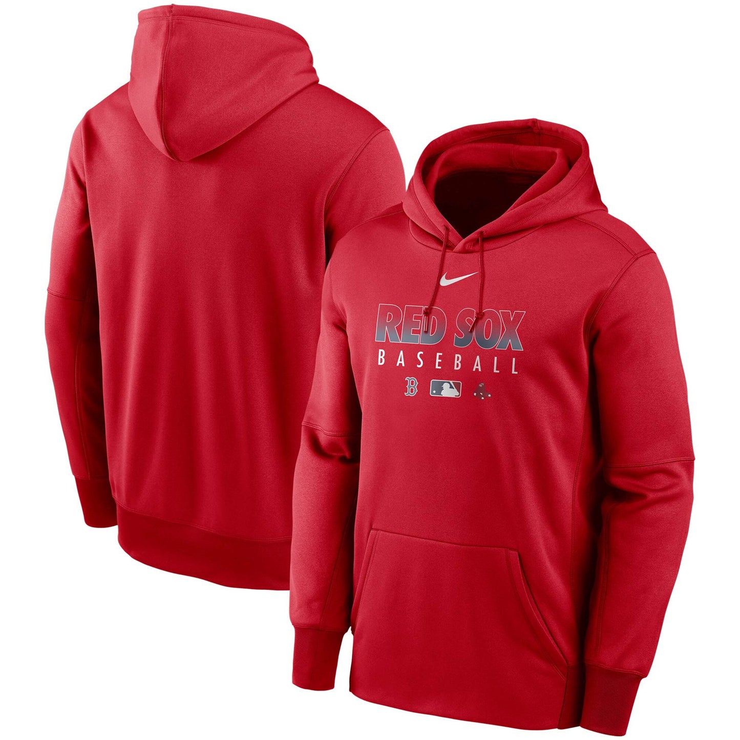 Boston Red Sox Red Collection Therma Performance Pullover Hoodie