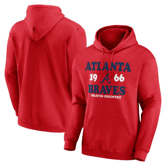 Atlanta Braves Fierce Competitor Pullover Hoodie