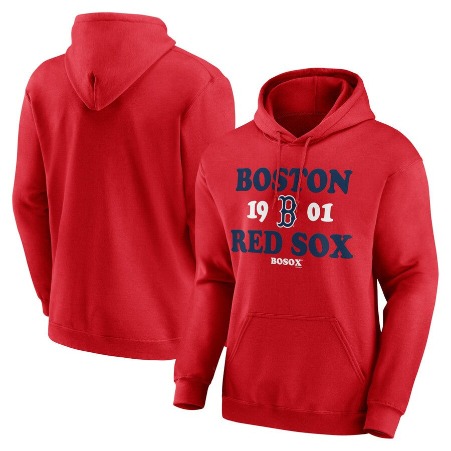 Boston Red Sox Fierce Competitor Pullover Hoodie