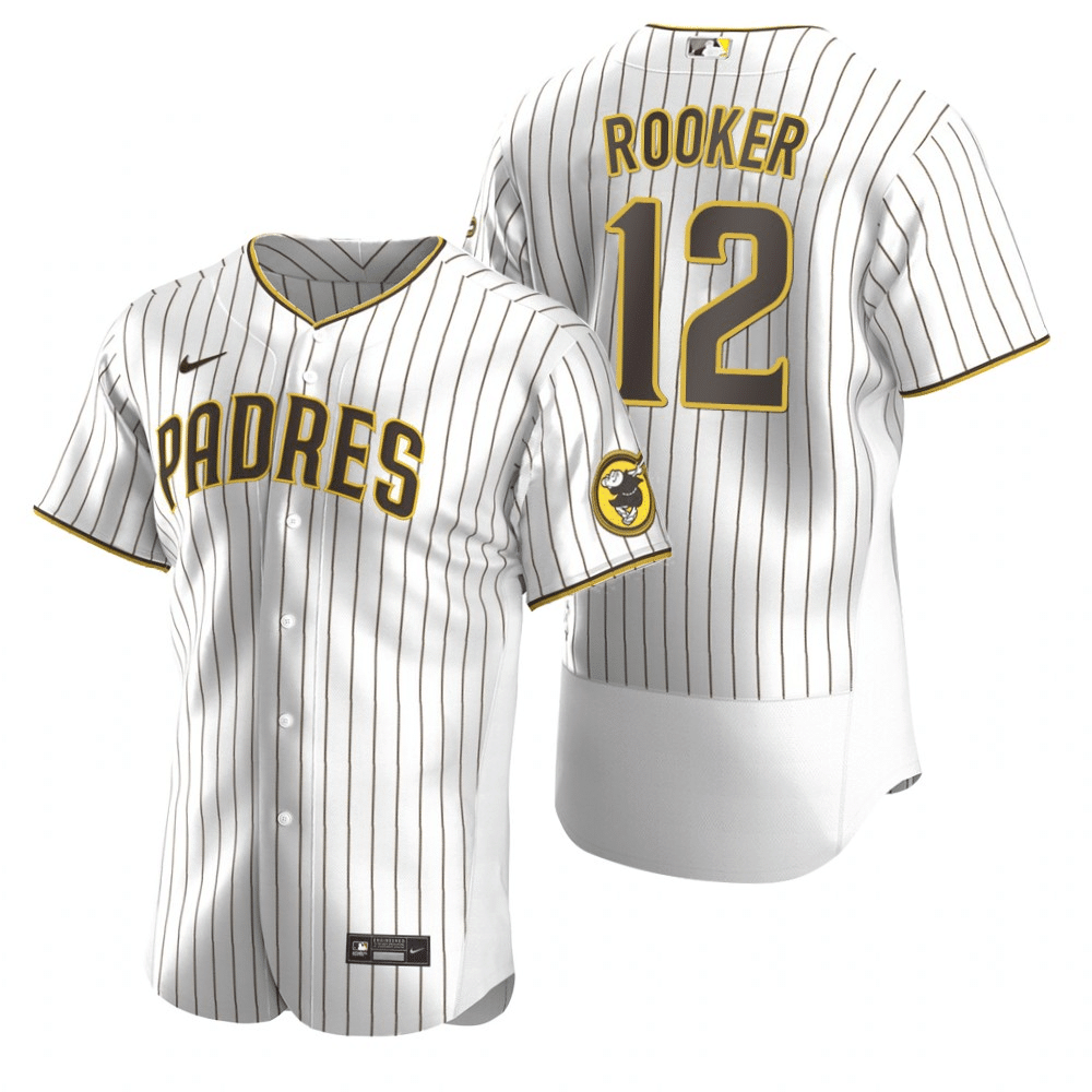 Brent Rooker San Diego Padres Home White Baseball Player Jersey