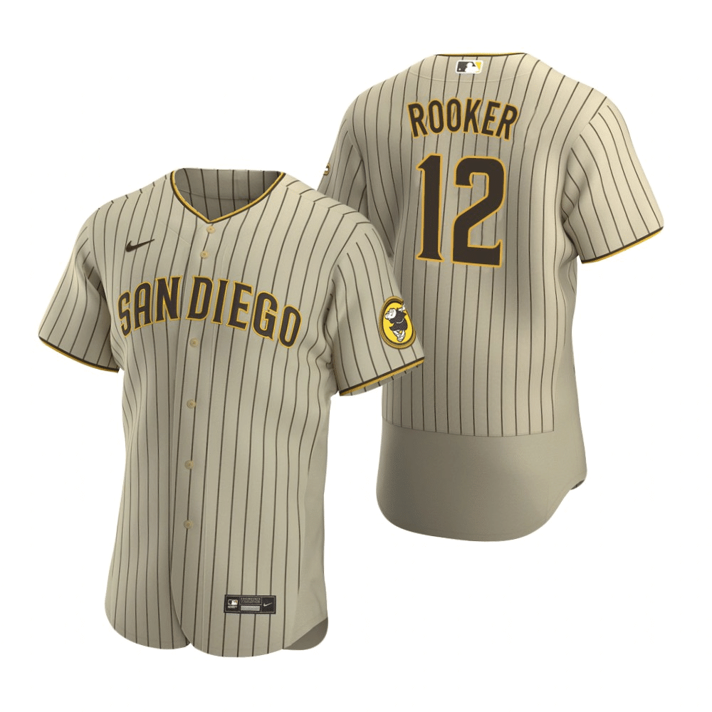 Brent Rooker San Diego Padres Alternate Tan Baseball Player Jersey