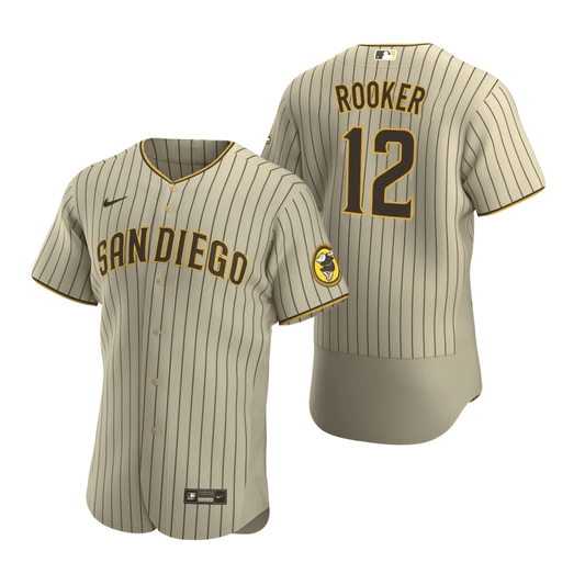 Brent Rooker San Diego Padres Alternate Tan Baseball Player Jersey