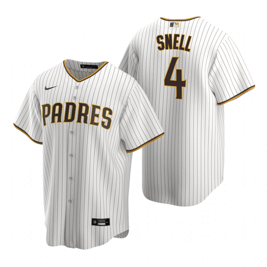 Blake Snell San Diego Padres Home White Baseball Player Jersey