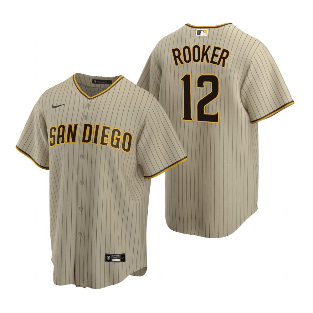 Brent Rooker San Diego Padres Alternate Tan Baseball Player Jersey