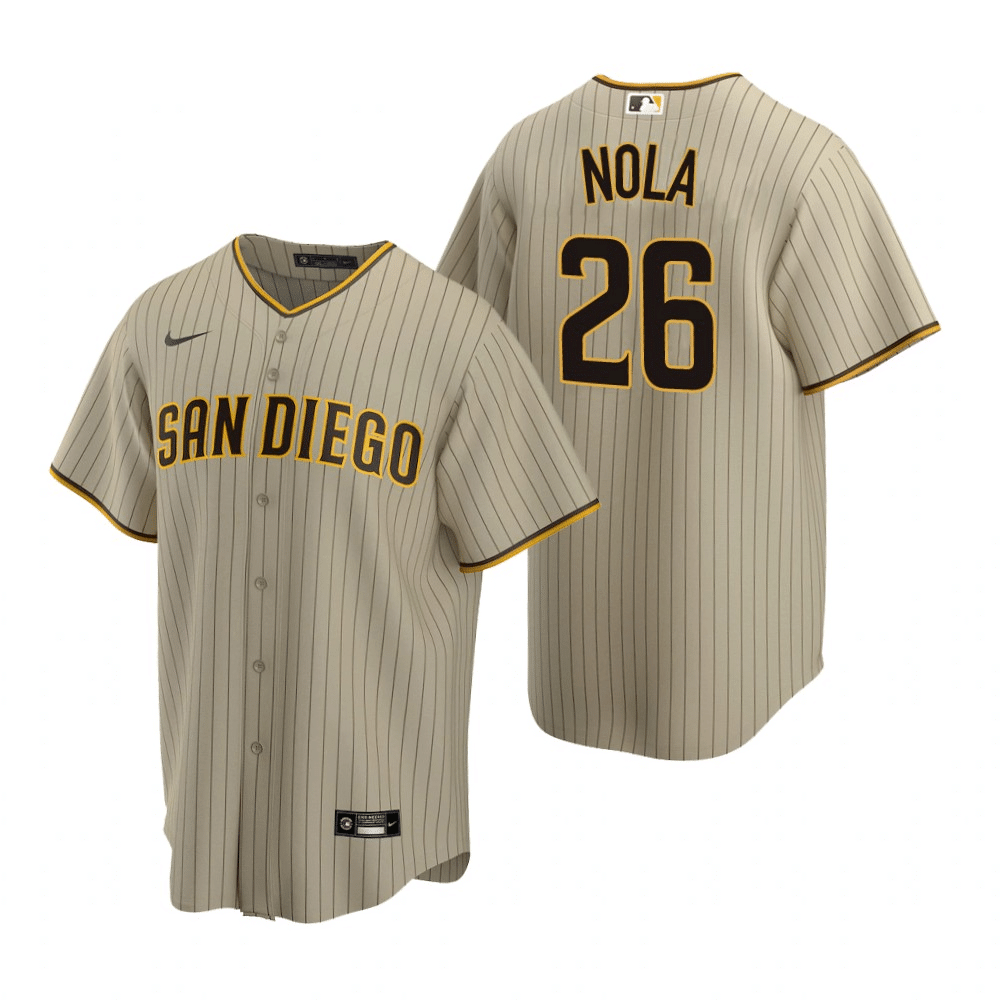 Austin Nola San Diego Padres Alternate Tan Baseball Player Jersey