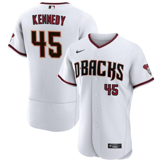 Buddy Kennedy Arizona Diamondbacks Home White Baseball Player Jersey