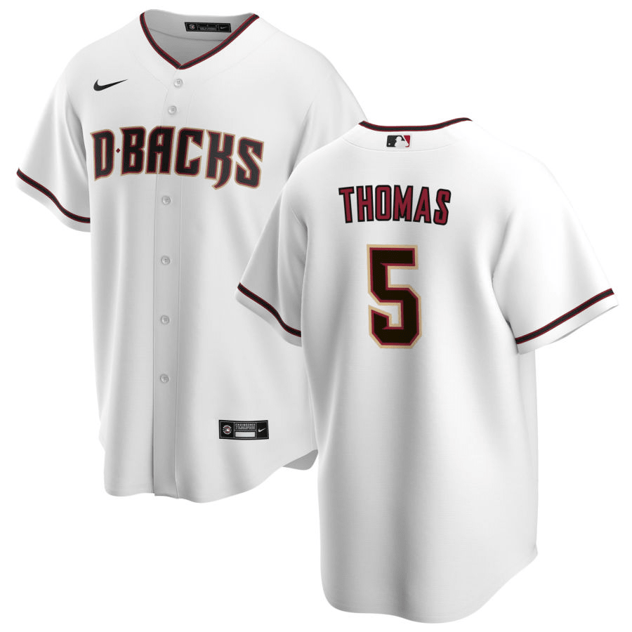 Alek Thomas Arizona Diamondbacks Home White Baseball Player Jersey