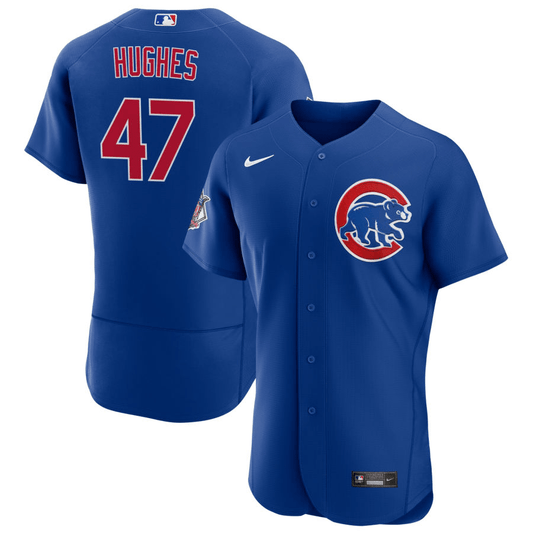 Brandon Hughes Chicago Cubs Alternate Royal Baseball Player Jersey