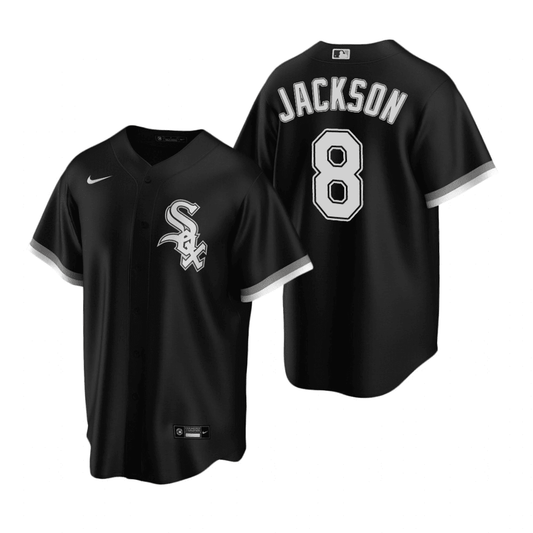 Bo Jackson Chicago White Sox Alternate Black Baseball Player Jersey