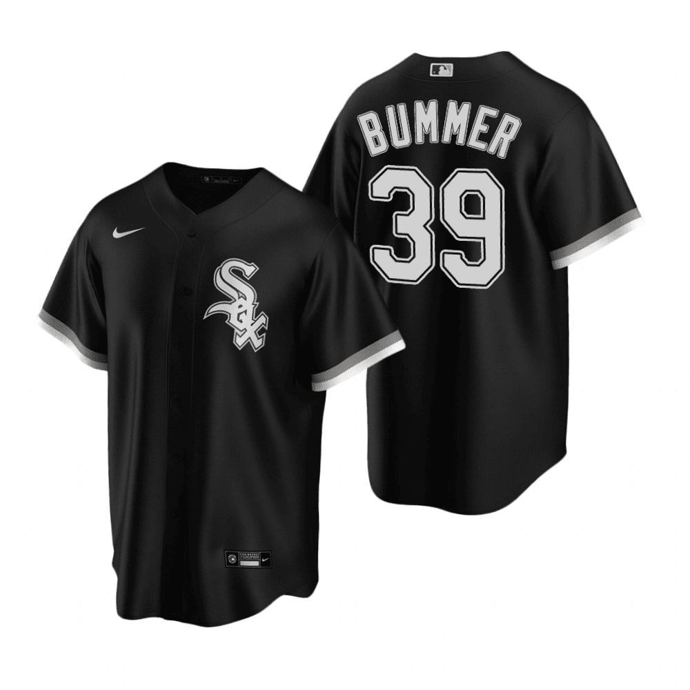 Aaron Bummer Chicago White Sox Alternate Black Baseball Player Jersey