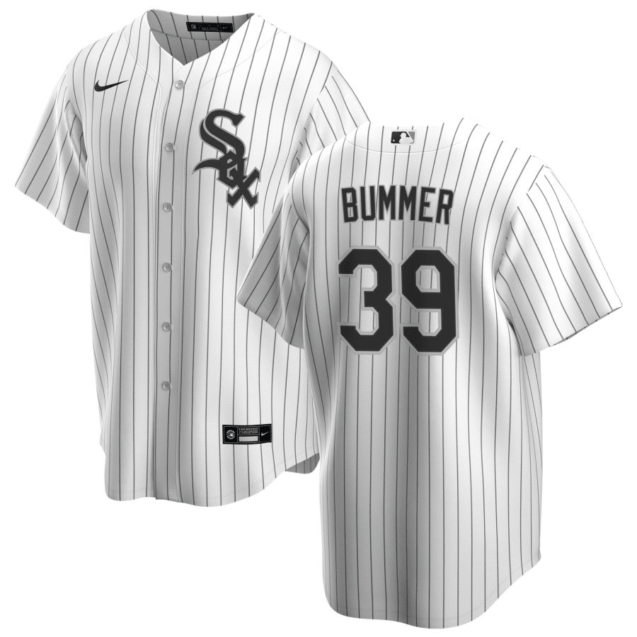 Aaron Bummer Chicago White Sox Home White Baseball Player Jersey