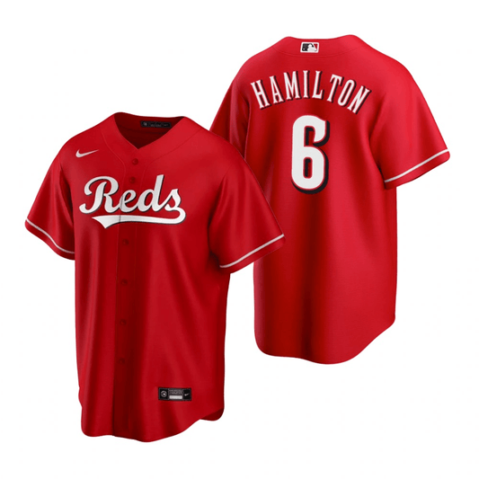 Billy Hamilton Cincinnati Reds Alternate Red Baseball Player Jersey
