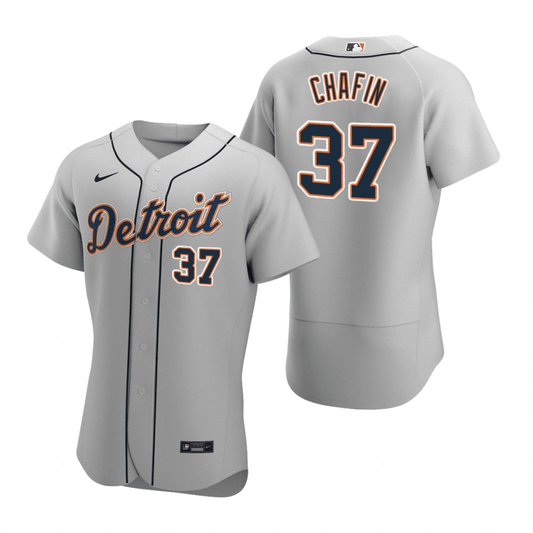 Andrew Chafin Detroit Tigers Road Gray Baseball Player Jersey