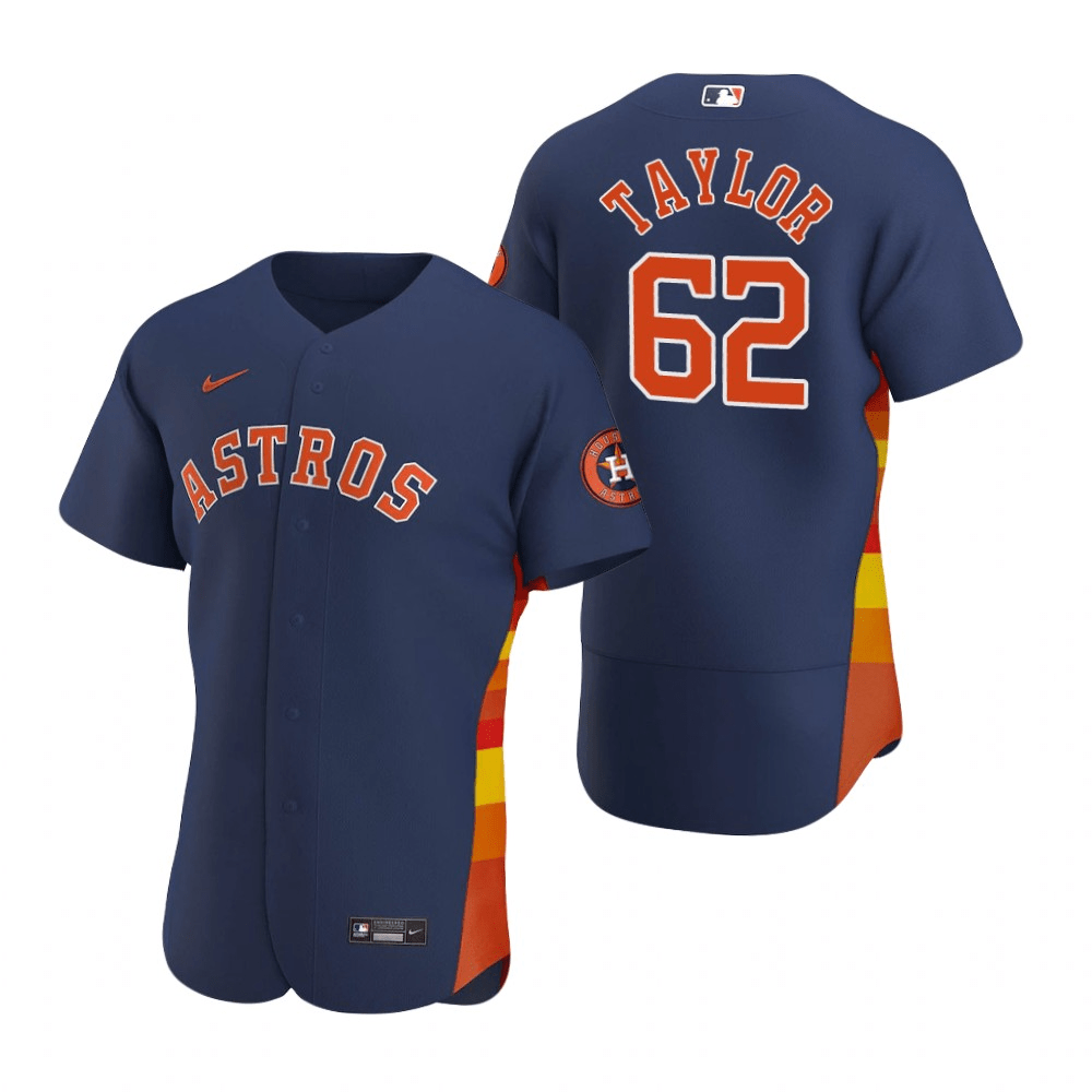 Blake Taylor Houston Astros Alternate Navy Baseball Player Jersey