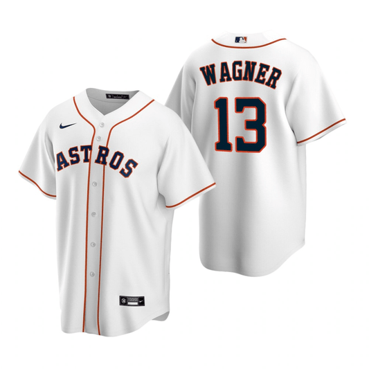 Billy Wagner Houston Astros Home White Baseball Player Jersey