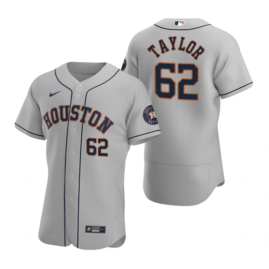 Blake Taylor Houston Astros Road Gray Baseball Player Jersey