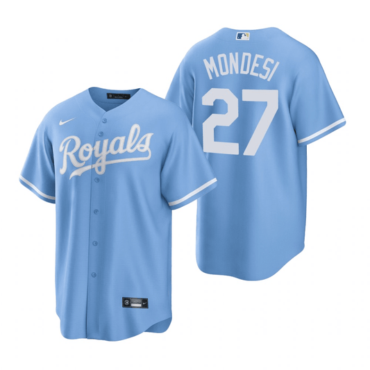 Adalberto Mondesi Kansas City Royals Alternate Blue Baseball Player Jersey