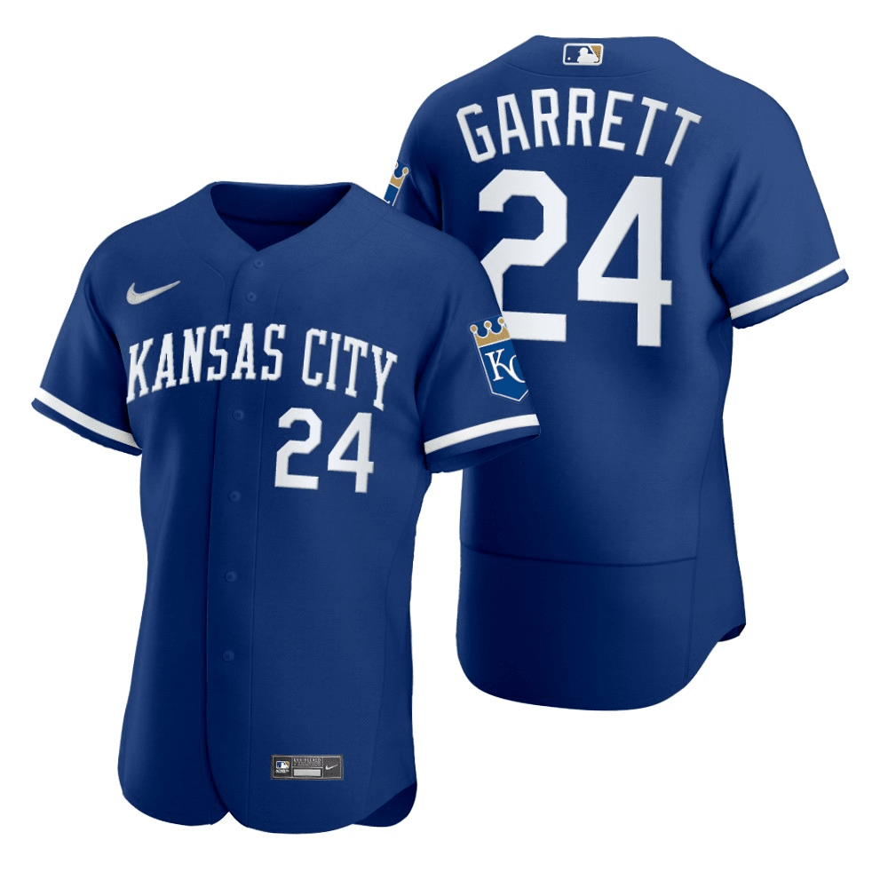 Amir Garrett Kansas City Royals Alternate Royal Baseball Player Jersey