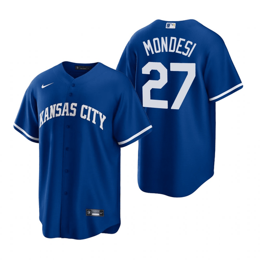 Adalberto Mondesi Kansas City Royals Alternate Royal Baseball Player Jersey