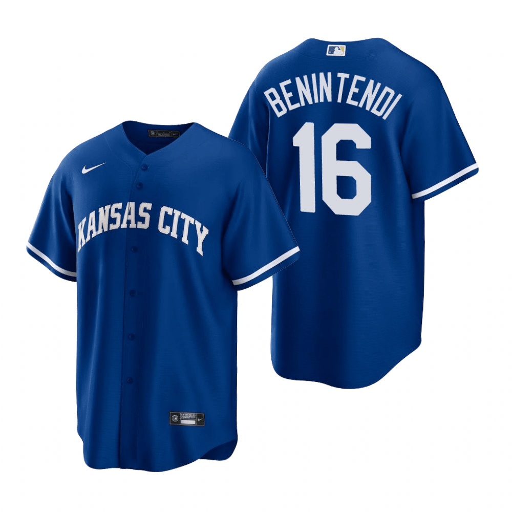 Andrew Benintendi Kansas City Royals Alternate Royal Baseball Player Jersey