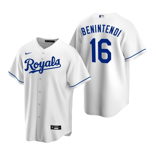 Andrew Benintendi Kansas City Royals Home White Baseball Player Jersey