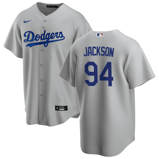 Andre Jackson Los Angeles Dodgers Alternate Gray Baseball Player Jersey