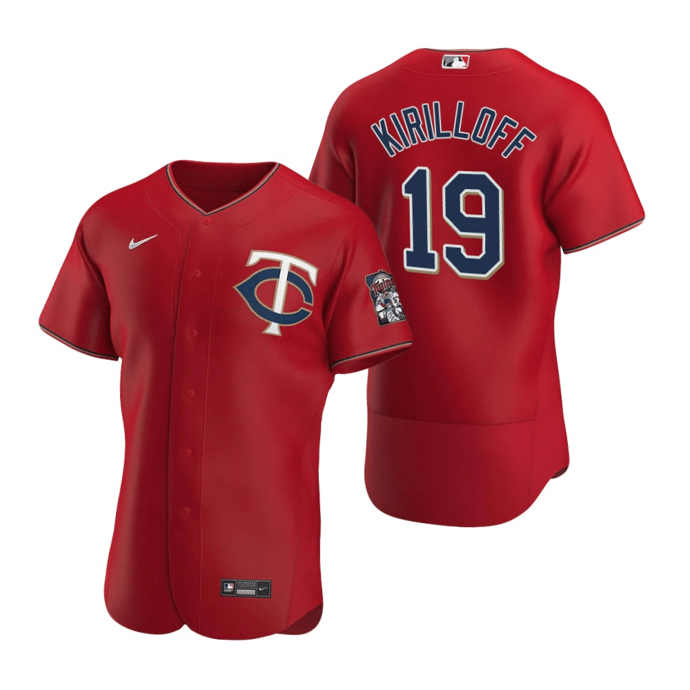 Alex Kirilloff Minnesota Twins Alternate Red Baseball Player Jersey