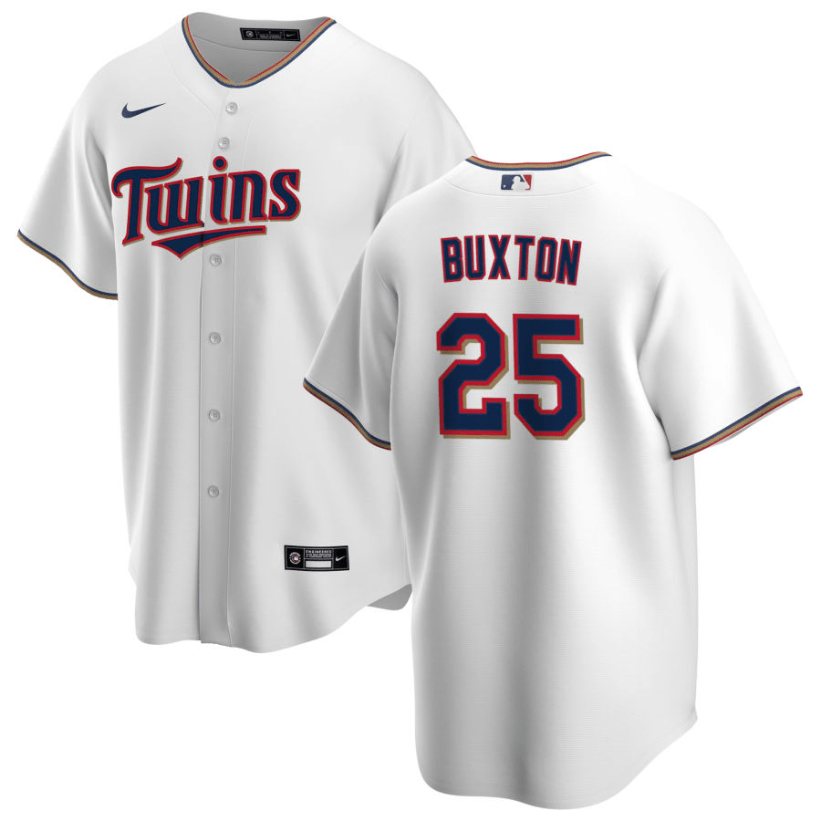 Byron Buxton Minnesota Twins Home White Baseball Player Jersey