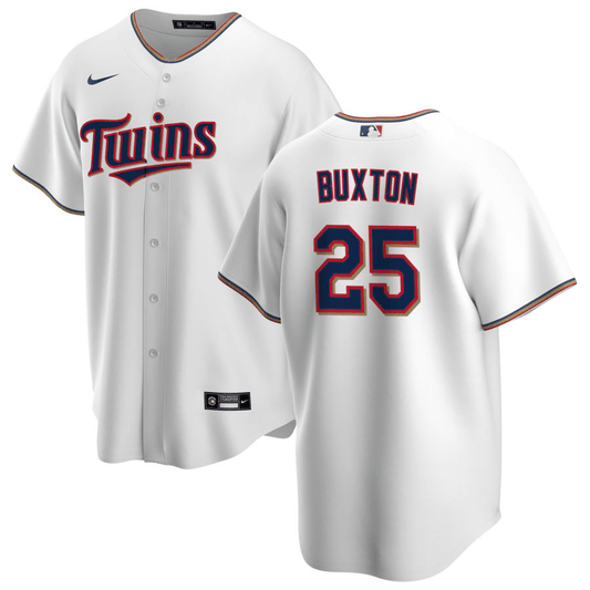 Byron Buxton Minnesota Twins Home White Baseball Player Jersey