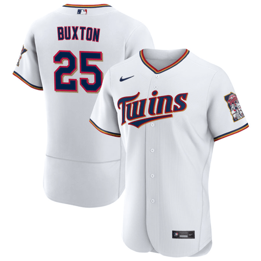 Byron Buxton Minnesota Twins Home White Baseball Player Jersey