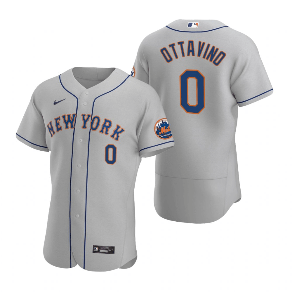 Adam Ottavino New York Mets Road Gray Baseball Player Jersey