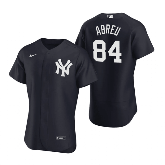 Albert Abreu New York Yankees Alternate Navy Baseball Player Jersey