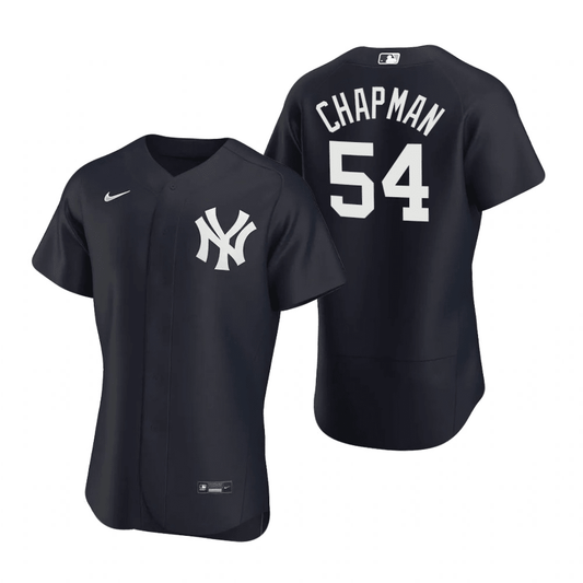 Aroldis Chapman New York Yankees Alternate Navy Baseball Player Jersey