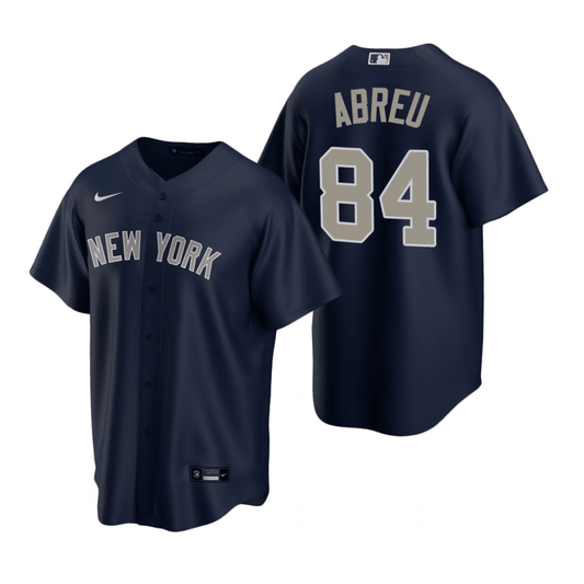 Albert Abreu New York Yankees Alternate Navy Baseball Player Jersey