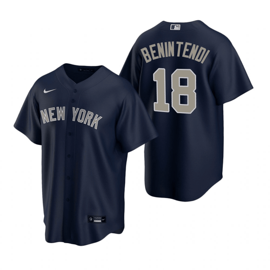Andrew Benintendi New York Yankees Alternate Navy Baseball Player Jersey