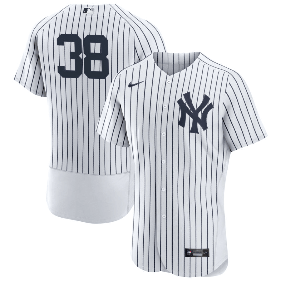 Ben Rortvedt New York Yankees Home White Baseball Player Jersey