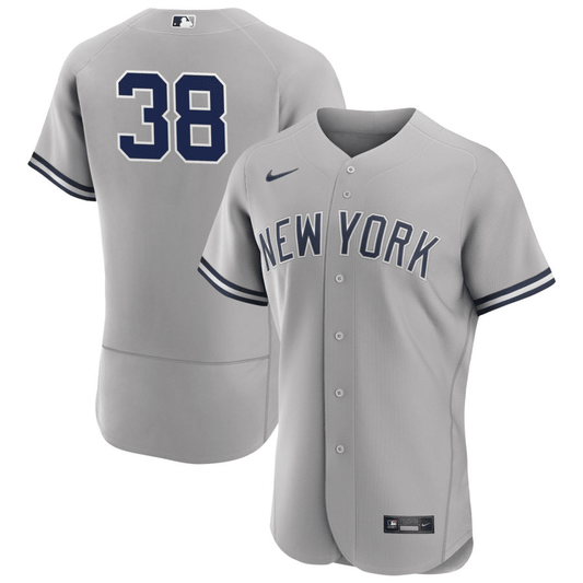 Ben Rortvedt New York Yankees Road Gray Baseball Player Jersey