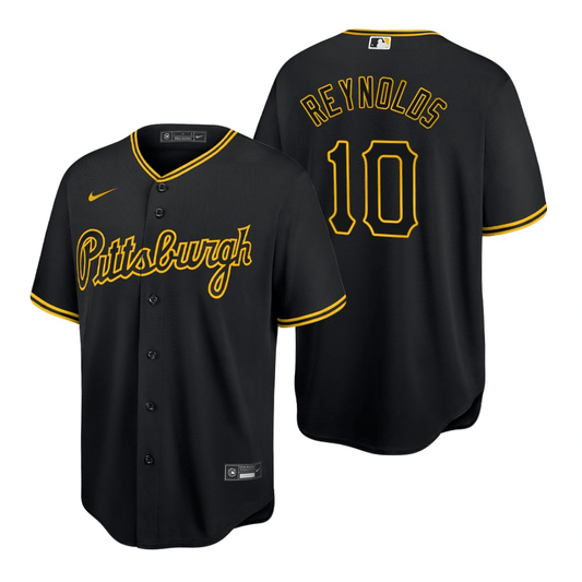 Bryan Reynolds Pittsburgh Pirates Alternate Black Baseball Player Jersey