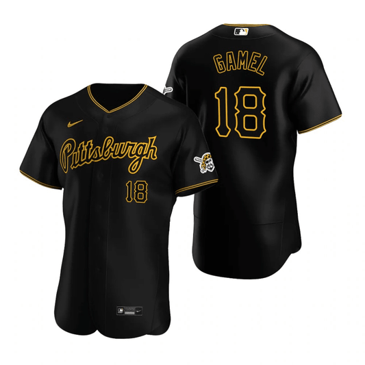 Ben Gamel Pittsburgh Pirates Alternate Black Baseball Player Jersey