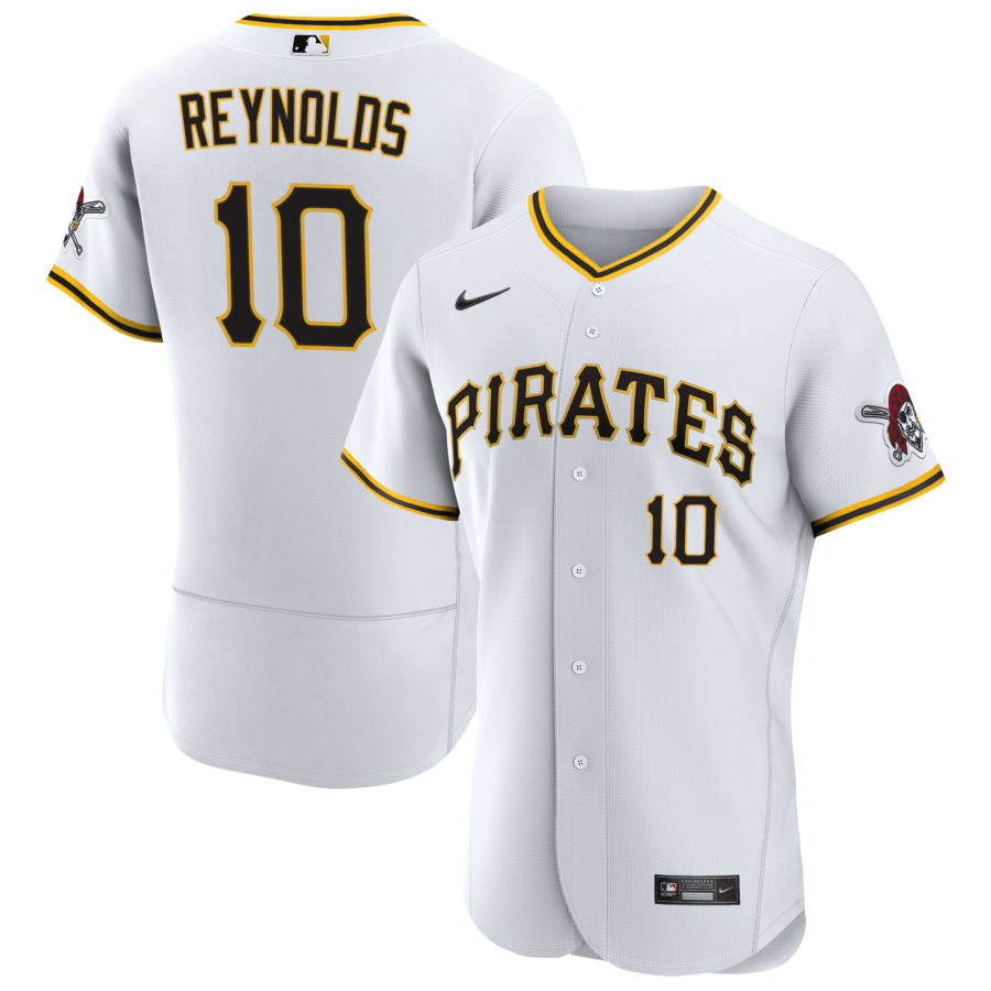 Bryan Reynolds Pittsburgh Pirates Home White Baseball Player Jersey