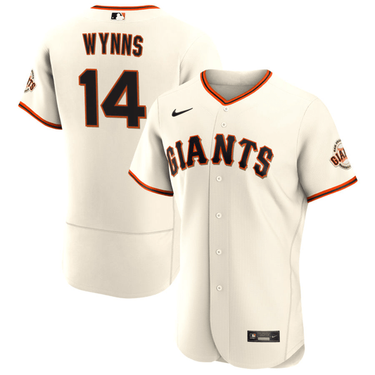 Austin Wynns San Francisco Giants Home Cream Baseball Player Jersey