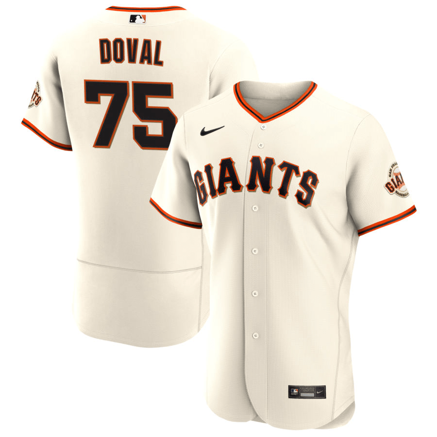 Camilo Doval San Francisco Giants Home Cream Baseball Player Jersey