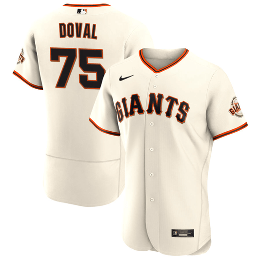 Camilo Doval San Francisco Giants Home Cream Baseball Player Jersey